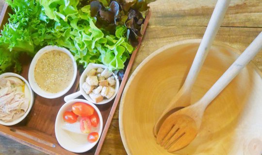 cover Take me to eat organic food @Gimme The Farm Charoen Krung 107.