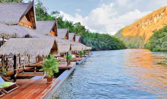 cover 10 best hotels nearby Bangkok with river side, by the beach or up on the mountain...All you can enjoy
