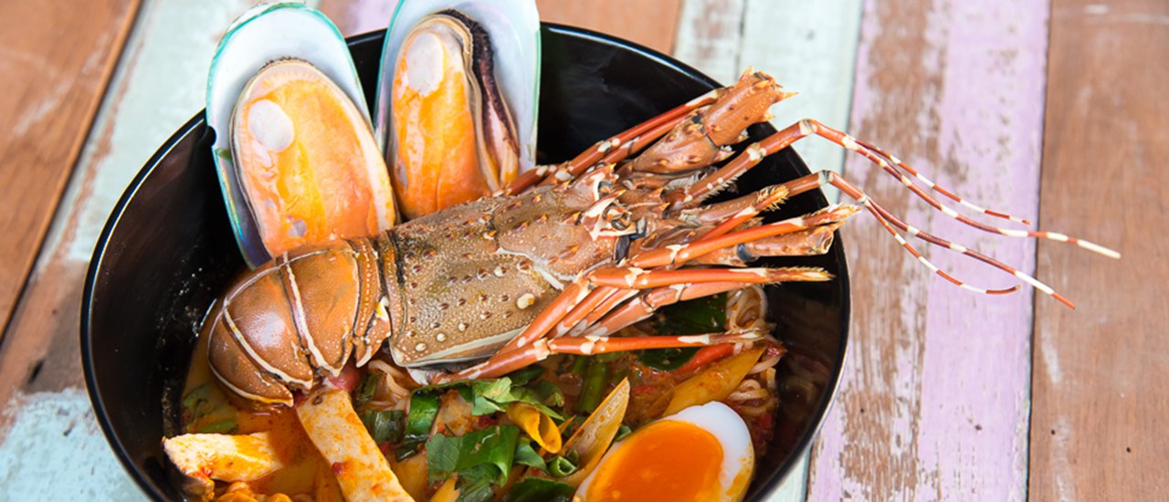 cover ไปมาแล้ว เตี๋ยวกุ้งมังกร 199 บ.@เตี๋ยวงานวัด