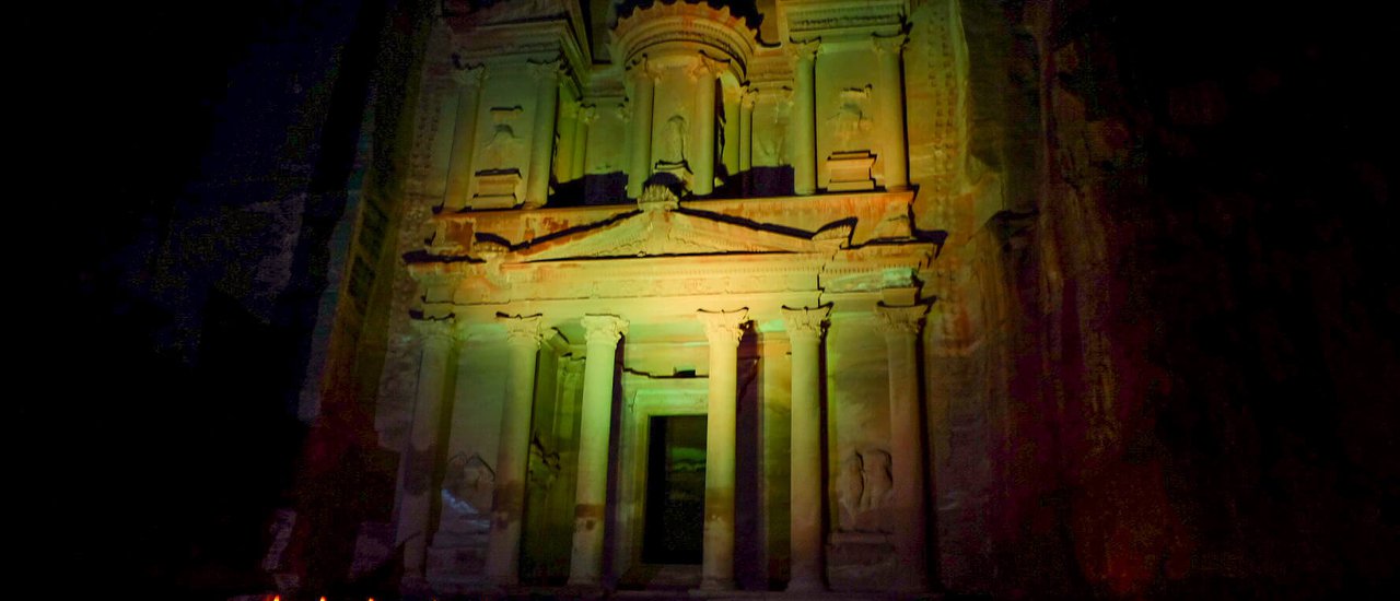 cover Petra by Night