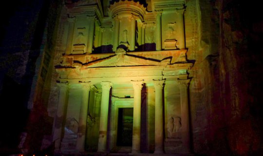 cover Petra by Night