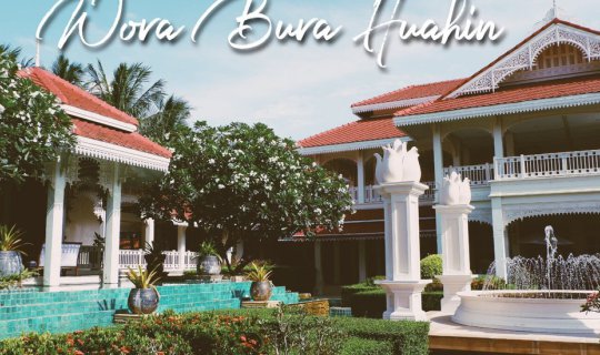 Cover Wora Bura Huahin Resort & Spa: A 5-star beachfront hotel in Hua Hin....