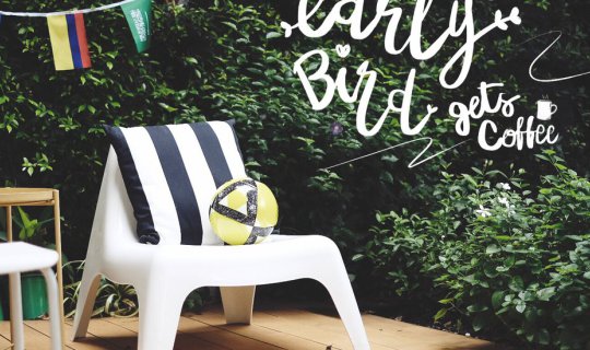 cover The early bird catches the worm.