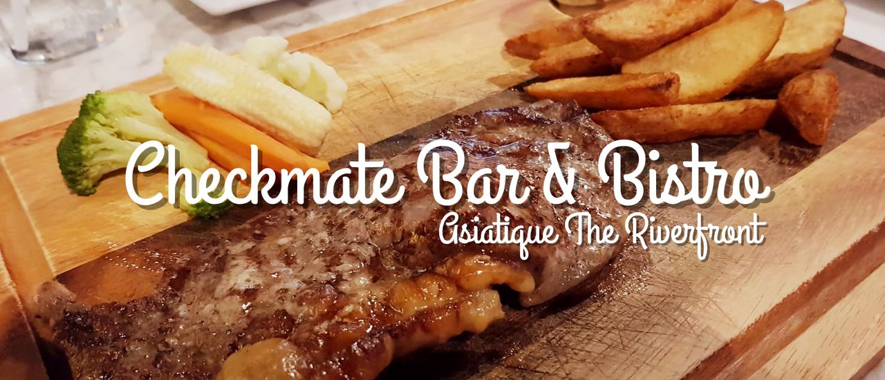cover "Delicious food, pleasant atmosphere, and beautiful music at Checkmate Bar and Bistro."