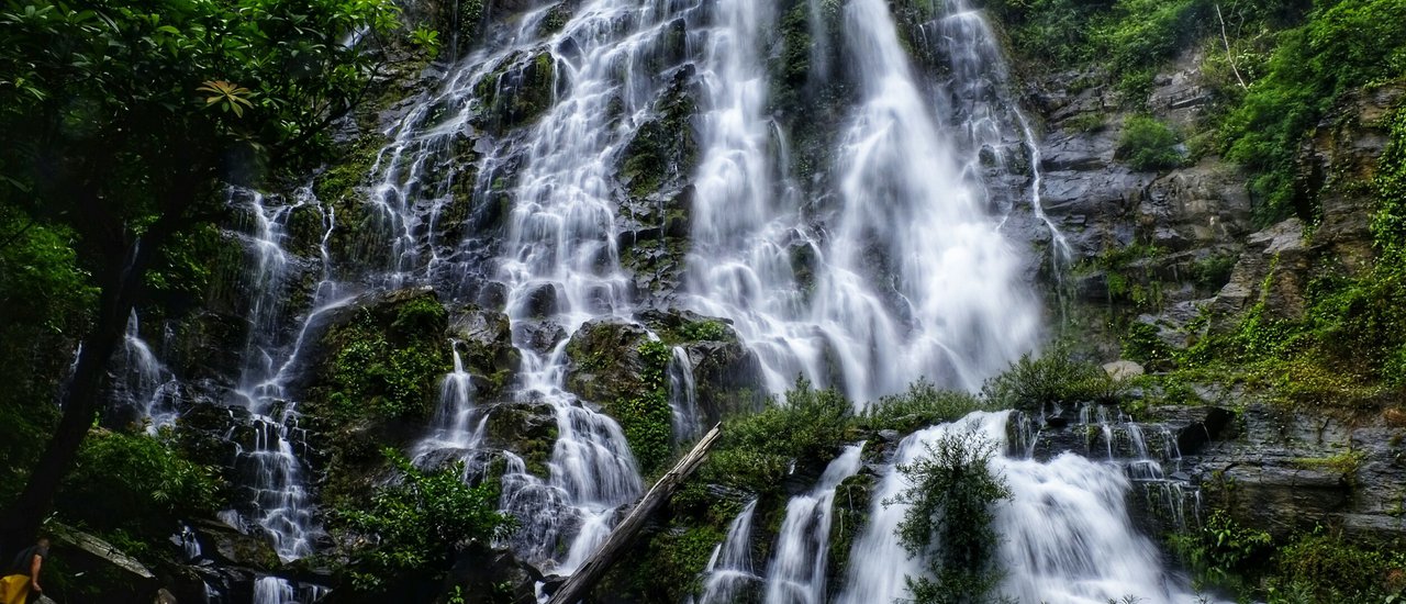 cover Rainbow Waterfall, Ranong Province, Southern Paradise