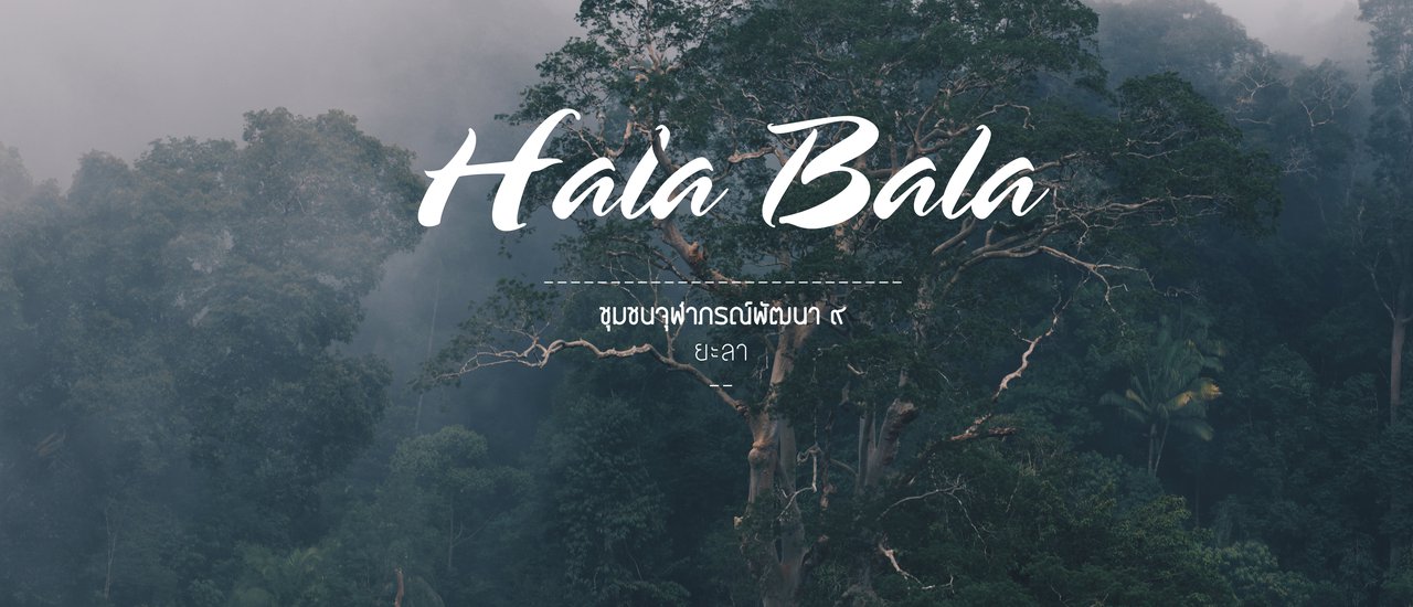 cover Community Development Project 25, Chulabhorn 9, on the "Hala Bala" Forest, Yala