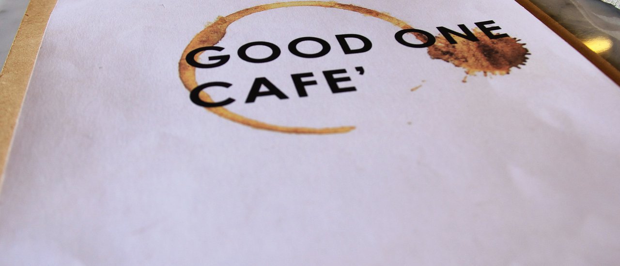 cover Chin cafe in the middle of the city "Good One Cafe"