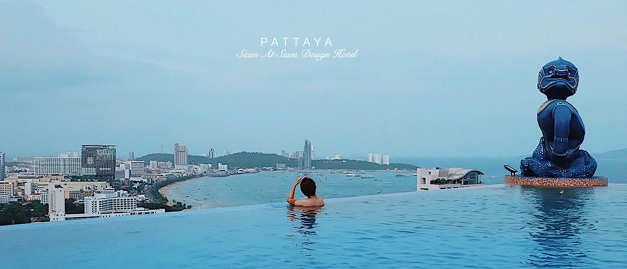 cover A blissful holiday at Siam at Siam Design Hotel Pattaya.