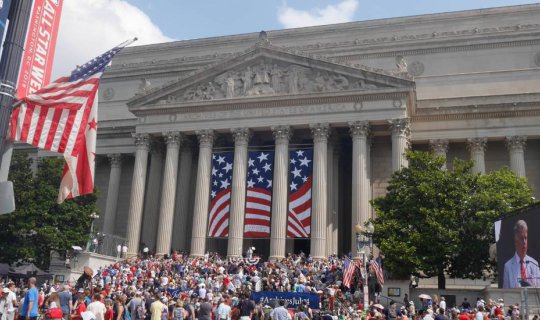 Cover The 4th of July, America's National Day, in Washington D.C. is a onc...