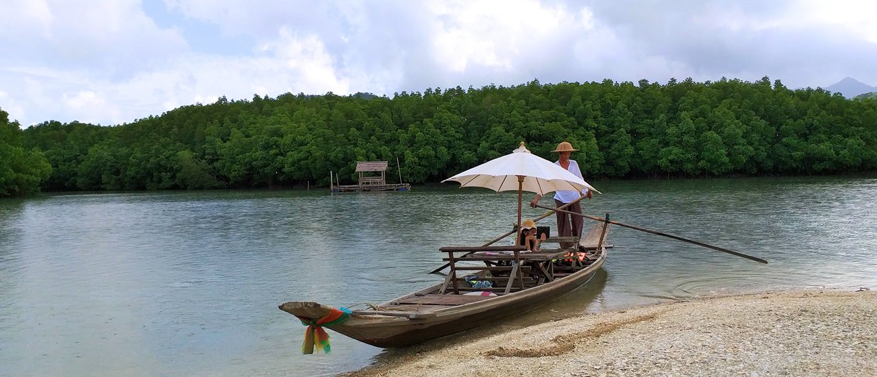 cover Gondola Ride, Venice of Thailand, Koh Chang in the Rainy Season... Turn Left, Please^^