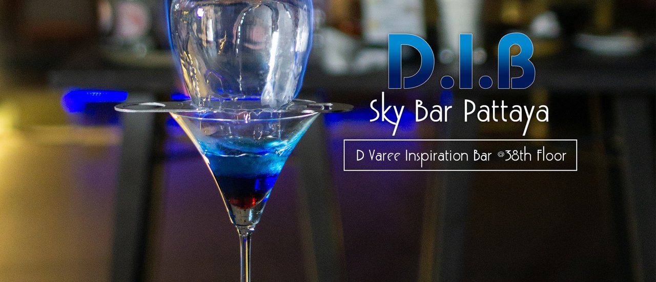 cover Dinner on the 38th floor with a sea view at D.I.B Sky Bar Pattaya.