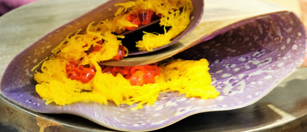 cover Crispy crepe, bursting with fillings. Let's go eat at this restaurant, G-ate.