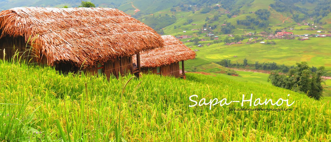 cover "Sapa and Paradise are only a stone's throw away" (A 6-day trip with a budget of just over 9,000 baht to 3 amazing destinations and 1 World Heritage Site in Hanoi)