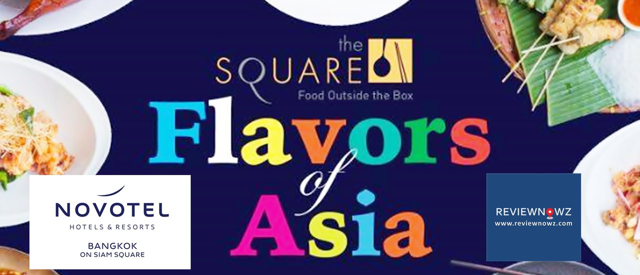 cover Free 50% discount on this buffet meal! Come and enjoy Japanese, Korean, Vietnamese, Indian, Chinese and Thai cuisine with the latest Flavors of Asia promotion at Novotel Siam Square.