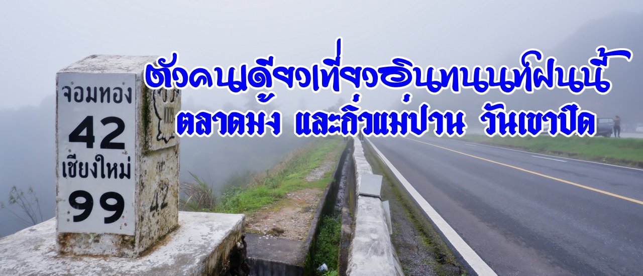 cover Solo Travel to Doi Inthanon During the Rainy Season: Visiting the Hmong Market and Kiw Mae Pan on a Closed Day