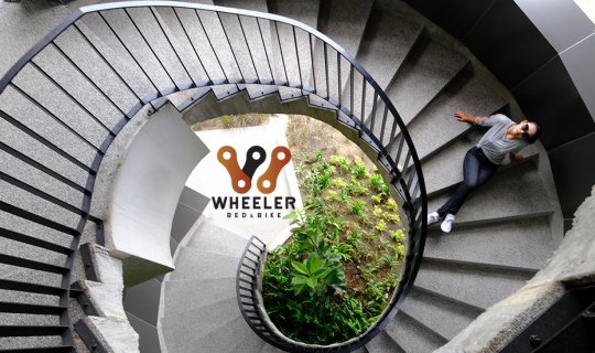 Cover One cannot die without visiting Wheeler bed & bike, a two-wheeled ho...