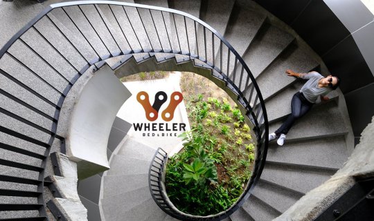 cover One cannot die without visiting Wheeler bed & bike, a two-wheeled hotel that's no joke.