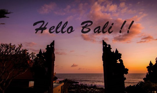 Cover Bali one more time! Two times is not enough!...