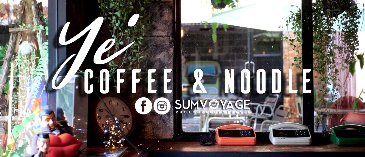 cover Ye' coffee & noodle | Affordable cafe in Rangsit Khlong Luang area