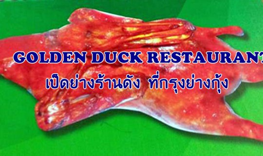 cover GOLDEN DUCK RESTAURANT: A Famous Roast Duck Restaurant in Yangon