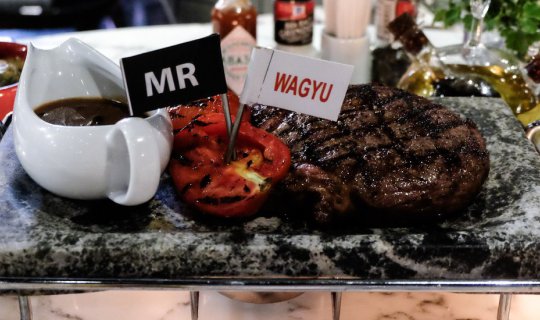 Cover Take you to eat premium Wagyu @Prime+ Urban grill and bar restaurant...