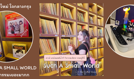 cover สถานที่ใหม่ Such A Small World ที่กิจกรรมเยอะมากก สามารถฝังตัวเองได้ทั้งวัน แถมอยู่ใจกลางใกล้กรุงเทพด้วย รีวิวคาเฟ่ 2024/2567