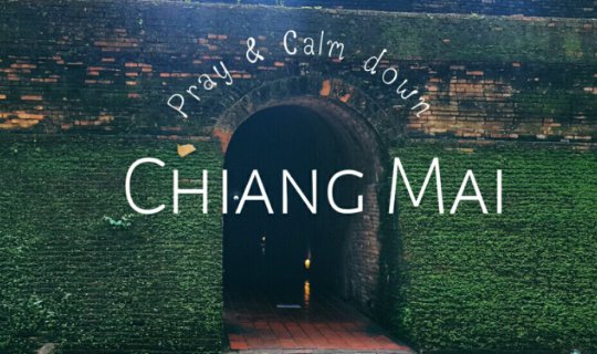 cover Here I Am #IAmHere in Chiang Mai, seeking blessings from the swift-answering deity and finding peace at Wat Umong.