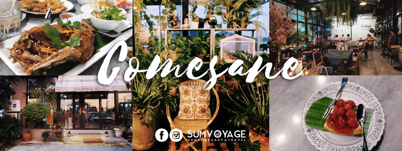 cover comesane "The Charm's Cafe" | Cafe & Restaurant