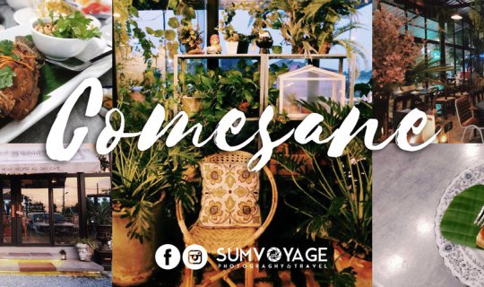 cover comesane "The Charm's Cafe" | Cafe & Restaurant