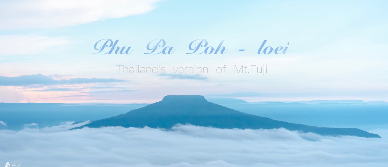 cover Thailand's "Mt. Fuji": Phu Pa Po, Loei Province