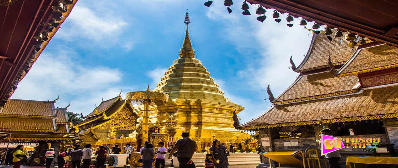 cover Exploring Doi Suthep with a delightful atmosphere and enjoying delicious snacks in Chiang Mai.