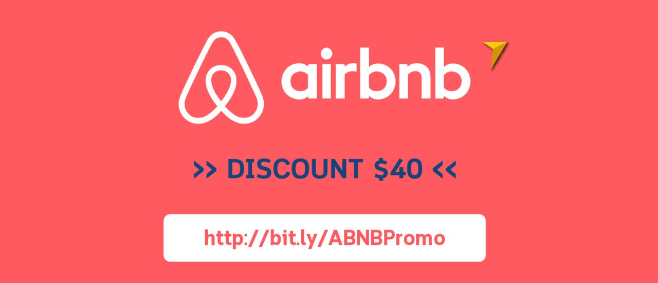 cover [Promo code] Get 1300 Baht off your Airbnb stay! > Simply open an account and book through this link.