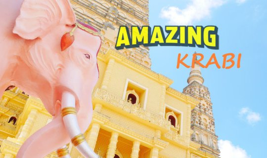 cover Amazing Krabi: Buddhist Sites and the Great Stupa of Wat Maha That Wachiramongkol (Wat Bang Thong)