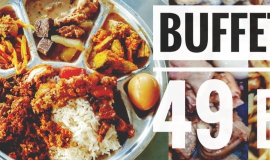 Cover Review: Buffet Rice with Curry near Rangsit University 🔥🥘🔥 
This...