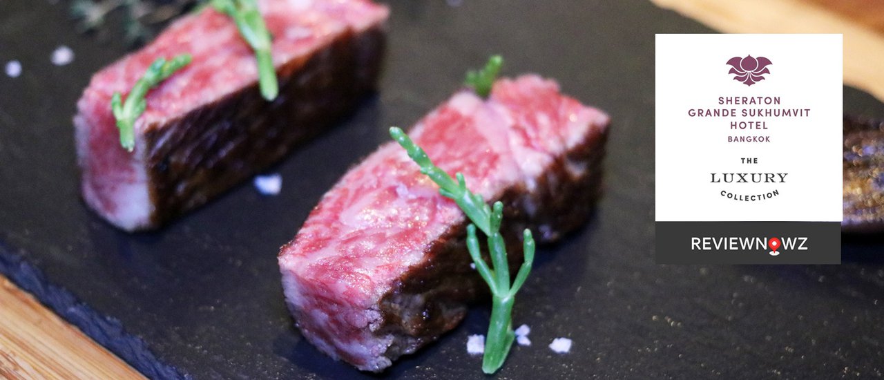 cover Combining unique ingredients with the owner of the 2018 Michelin Guide Bangkok, page 106, at Rossini's, Sheraton Grande Sukhumvit.