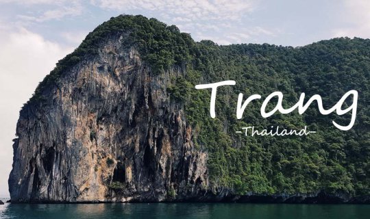 Cover Traveling to Trang on a Budget! 
This phrase translates to "Traveli...