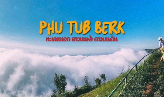 Cover Phu Thap Boek, a sea of mist, stars in the sky, stars on the ground....