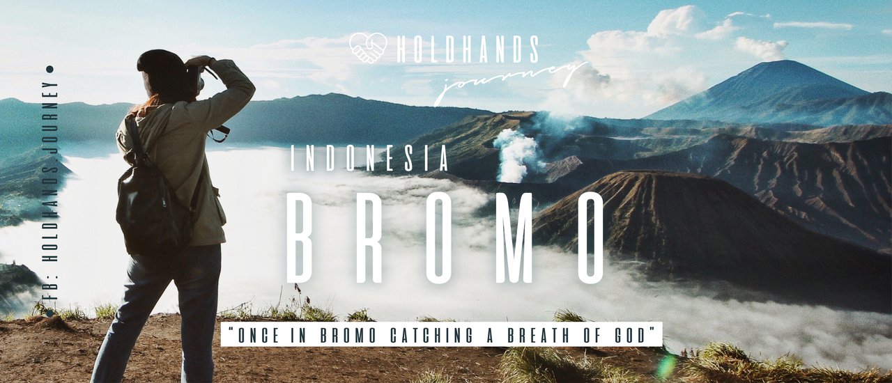 cover Grasping the wind's breath, the deity "BROMO"