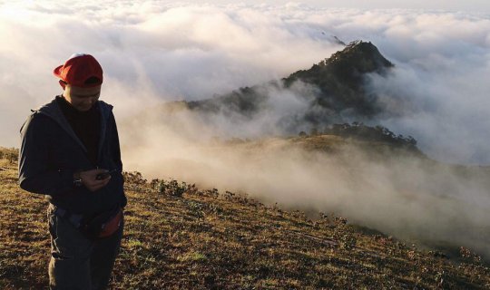 cover "Sea of Mist" at Doi Pui, Mae Hong Son