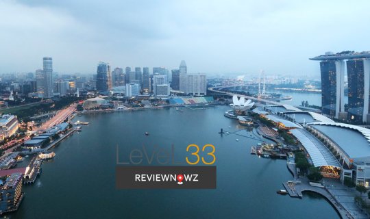 Cover Perched atop the world's tallest craft brewery, LeVel33 offers breat...