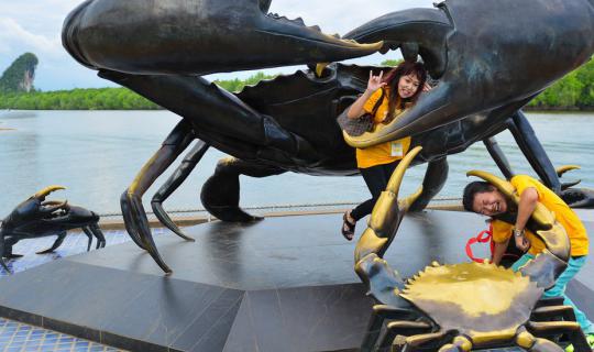 cover ...Let's go to Krabi with Mae Pranorm - Enjoy the food tour, Smile concert with Nok Air, and KRABI 365 (days).