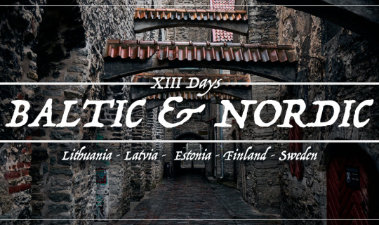 cover ✦ Baltic Peninsula ✦ Solo Backpacking 13 Days 5 Countries: Part 2 - Latvia 🇱🇻 & Estonia 🇪🇪