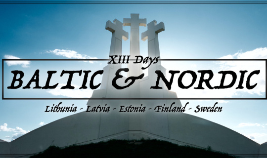 Cover ✦ Baltic Peninsula ✦ Solo backpacking 13 days 5 countries: Part 1 - ...