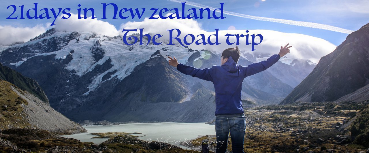cover North to south island the Road trip 21 day in New zealand