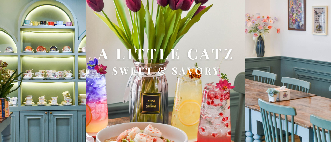 cover พาเที่ยว ชิม แชะ คาเฟ่สวยย่านรามอินทรา....A Little Catz Sweet & Savory