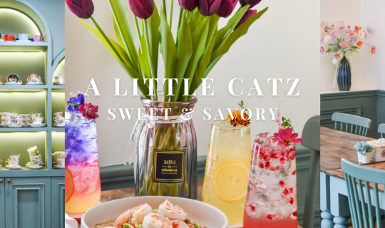 cover พาเที่ยว ชิม แชะ คาเฟ่สวยย่านรามอินทรา....A Little Catz Sweet & Savory