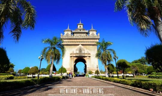 cover ฟ้าสวยที่เวียงจันทน์ .. ตกหลุมรักที่วังเวียง ..(#1 ภาคฟ้าสวย)