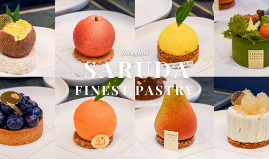 cover Saruda Finest pastry Bangkok