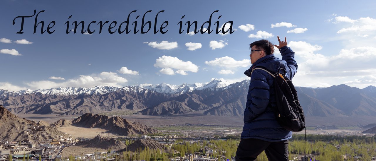 cover The incredible India (Delhi,Agra,Leh ladakh)