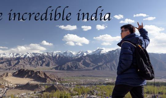Cover The incredible India (Delhi,Agra,Leh ladakh)...